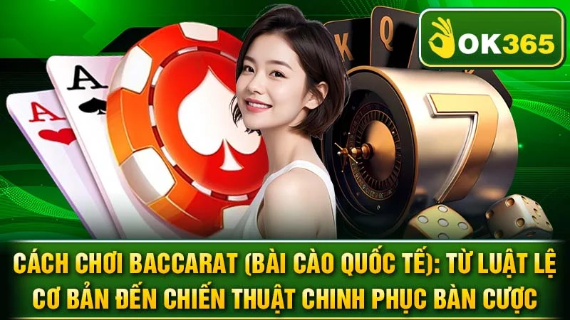 Cách Chơi Baccarat (Bài Cào Quốc Tế): Từ Luật Lệ Cơ Bản Đến Chiến Thuật Chinh Phục Bàn Cược